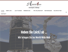 Tablet Screenshot of akzente4you.de